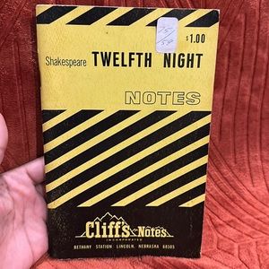 Shakespeare twelfth night ( Cliff’s Notes )
